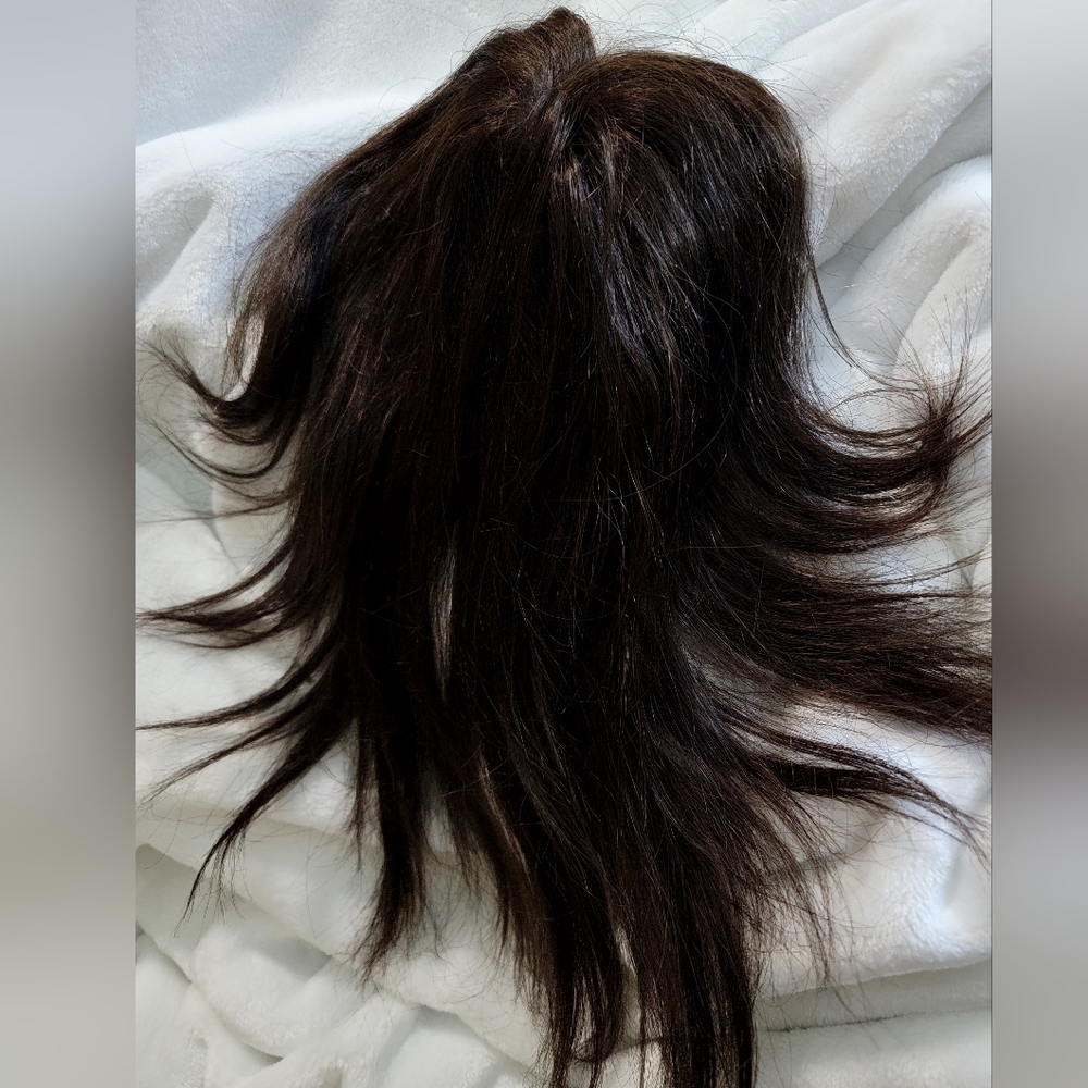 Hair topper wig